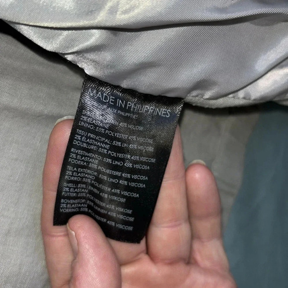 EUC Club Monaco Cotton Bomber Jacket Size M - Picture 4 of 9